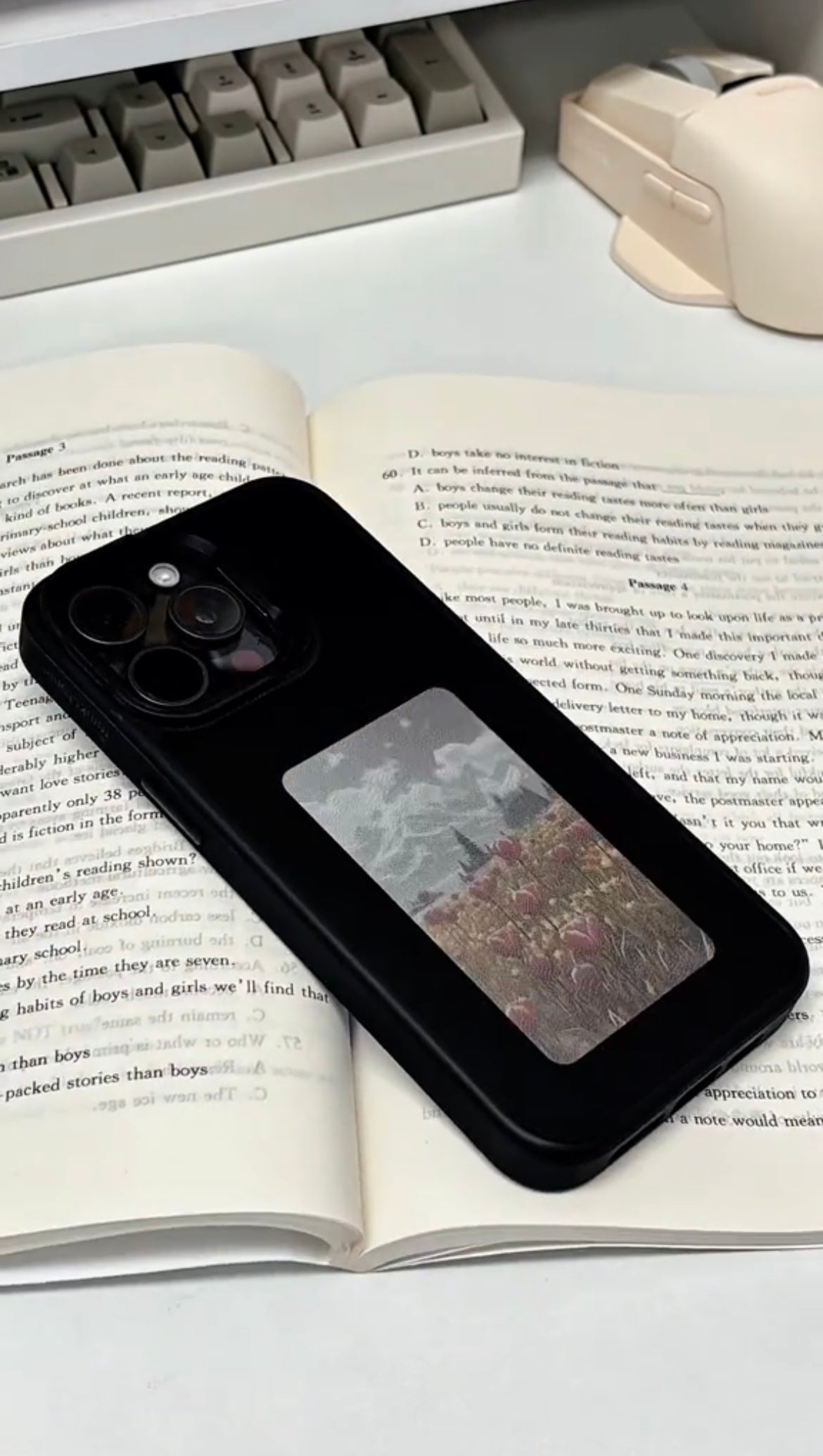 Smart E-Ink NFC Phone Case