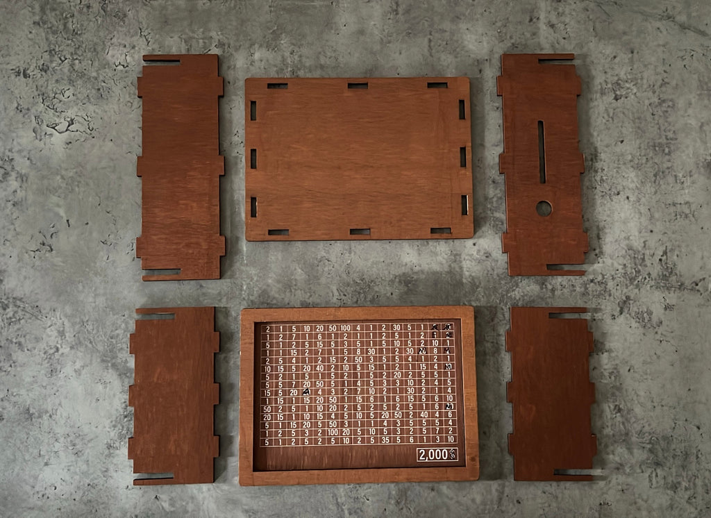 Wooden Money Box