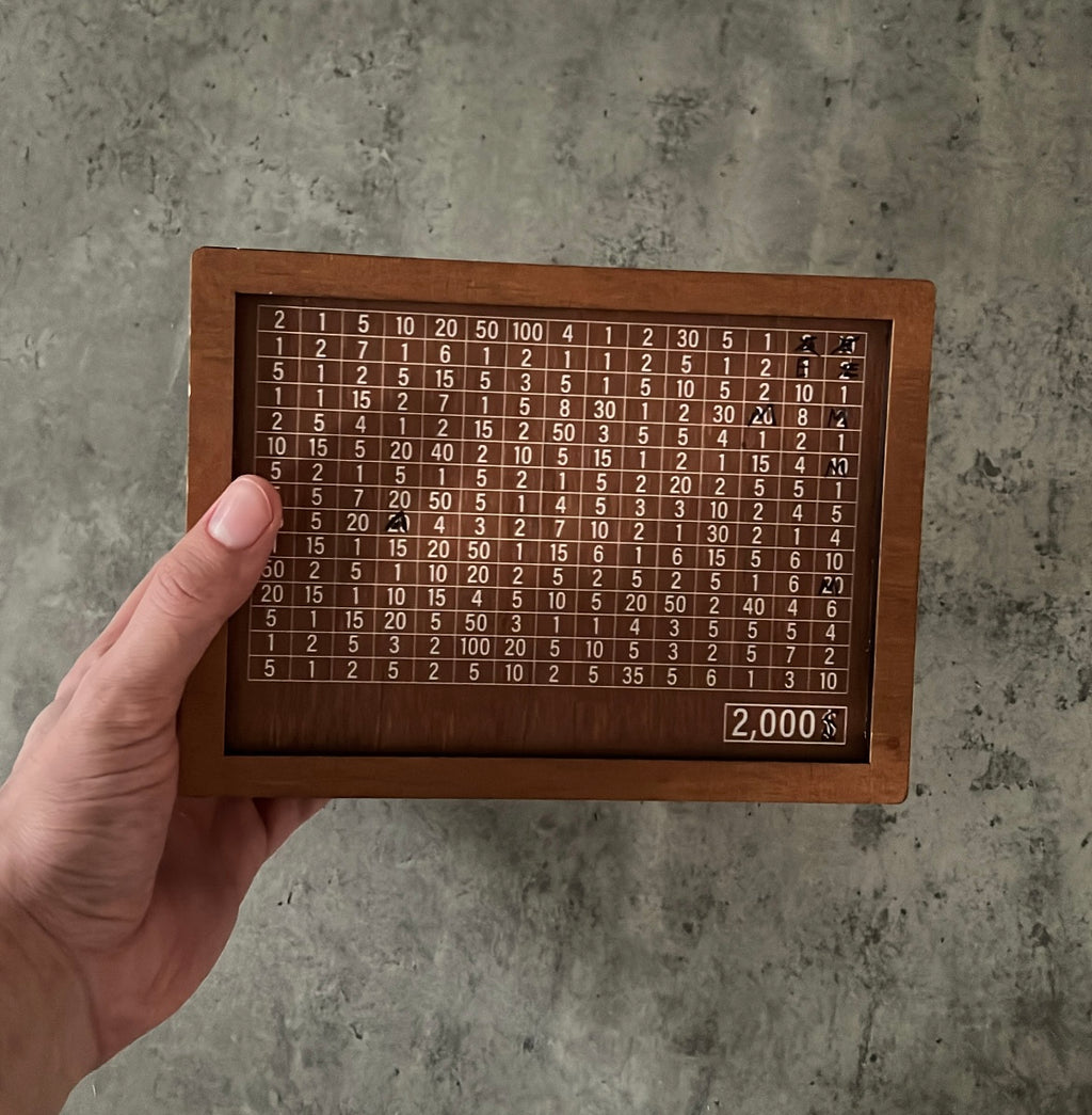 Wooden Money Box