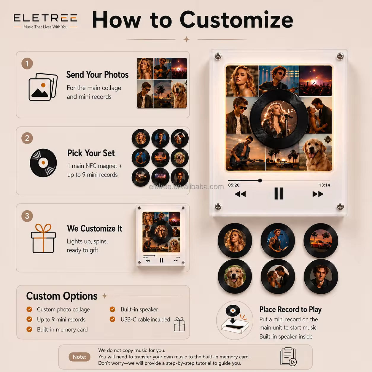 Music Glow Magnet