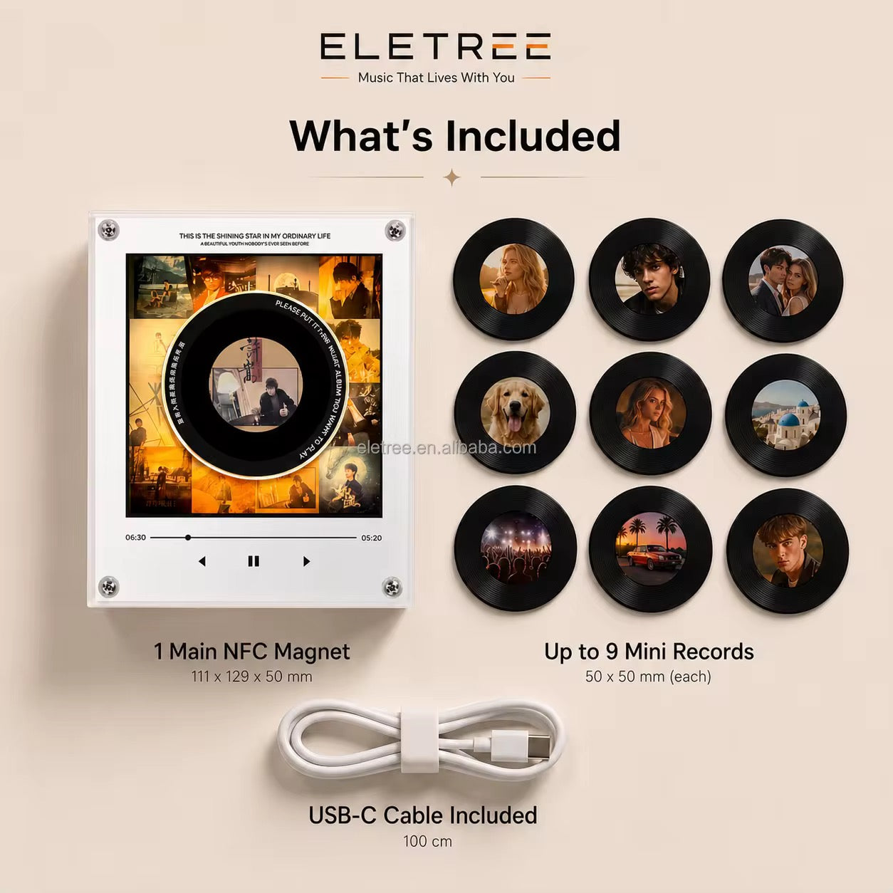 Music Glow Magnet