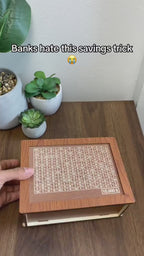 Wooden Money Box